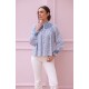 Scholl Blouse Seurat Splat with Sapphire Hand Smocking Edition 64 Scholl Blouse Seurat Splat with Sapphire Hand Smocking Edition 64